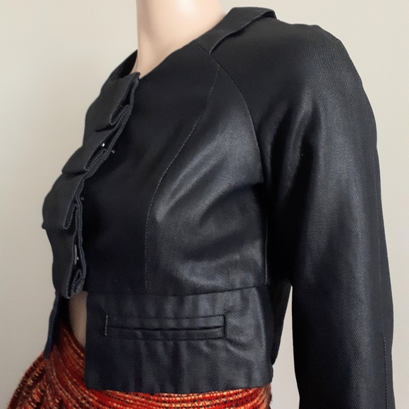 Designers Remix | Cropped Denim Jacket - Picture 7 of 15
